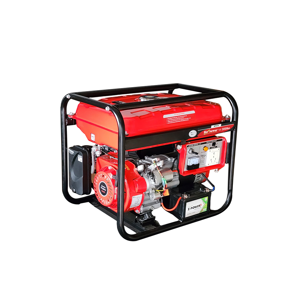 3.2 KVA Portable Generator, Model GE-3500RS, Petrol Run, Recoil & Self Start